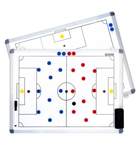 Pizarra Táctica Magnética Zastor TEAM Fútbol 45x60cm