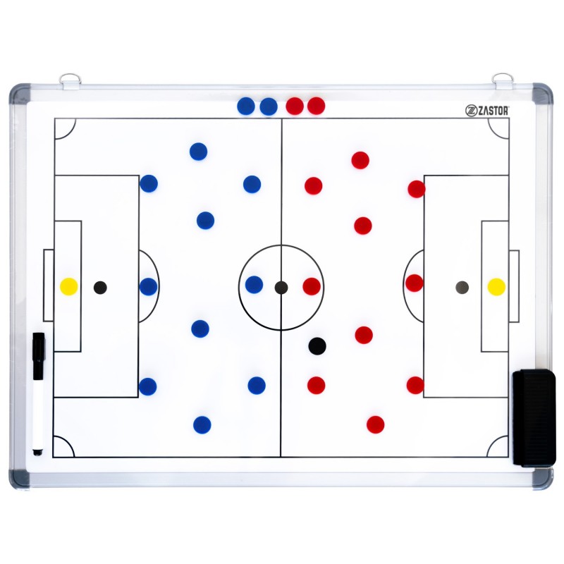 Pizarra Táctica Magnética Zastor TEAM Fútbol 45x60cm