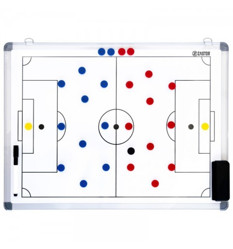 Pizarra Táctica Magnética Zastor TEAM Fútbol 45x60cm