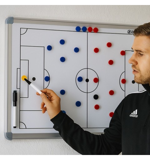 Pizarra Táctica Magnética Zastor TEAM Fútbol 60x90cm