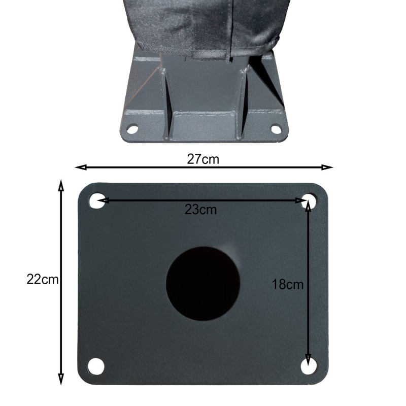 Canasta Baloncesto Fija Moxen Mamba