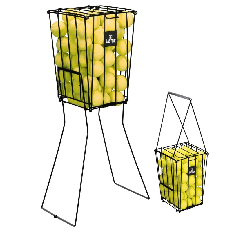 Cesta portapelotas para tenis y padel