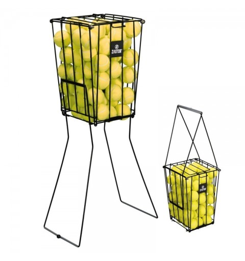 Cesta portapelotas para tenis y padel