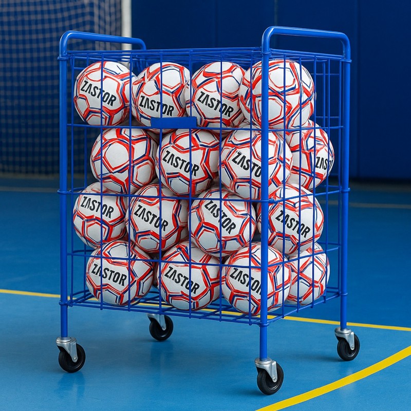 Carro Portabalones Zastor Konzo Azul