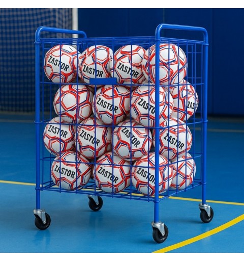 Carro Portabalones Zastor Konzo Azul