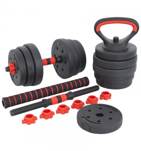 set de mancuernas de entrenamiento