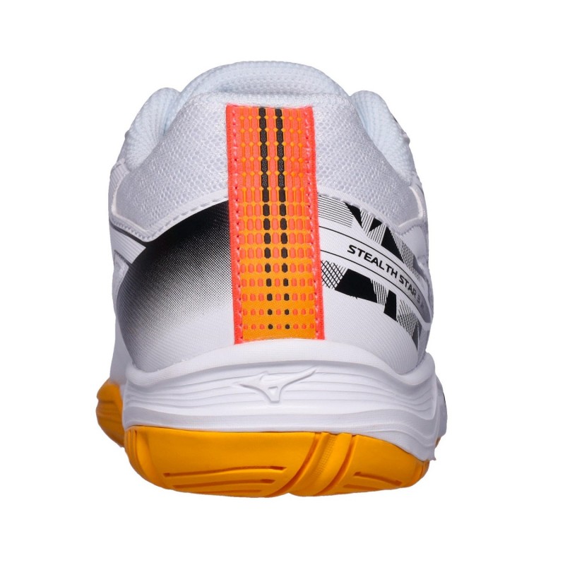 Mizuno Stealth Star 3 Jnr Blanco/Negro/Coral