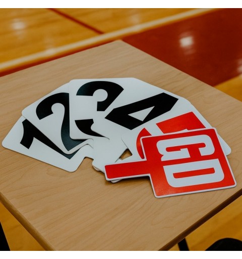 Set Marcador Faltas Baloncesto Zastor Vobba 1 a 5 + GD