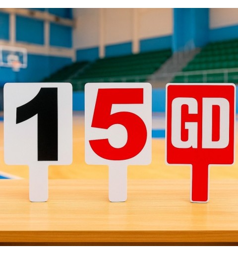 Set Marcador Falta Baloncesto 1 a 5