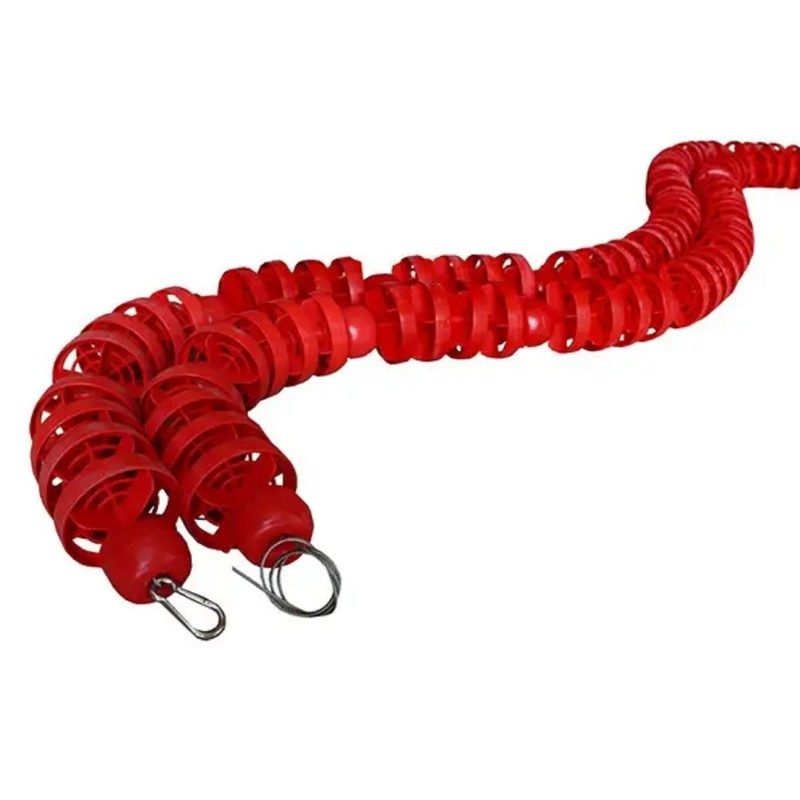 Corchera Natación Helicoides Cuerda Y Mosquetón