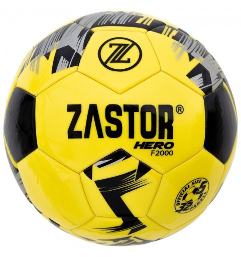 Balón Fútbol Zastor Hero 5F2000 Amarillo/Negro T-5