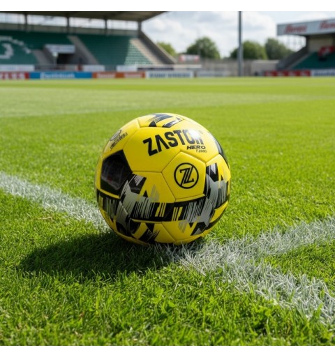 Balón Fútbol Zastor Hero 5F2000 Amarillo/Negro T-5