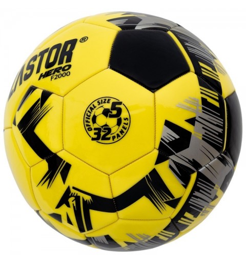 Balón Fútbol Zastor Hero 5F2000 Amarillo/Negro T-5