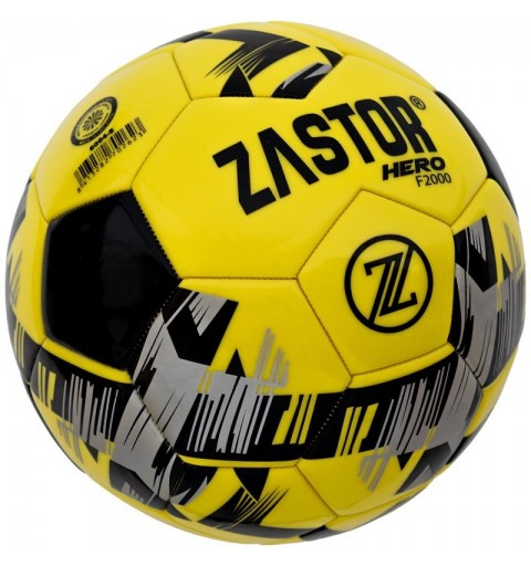 Balón Fútbol Zastor Hero 5F2000 Amarillo/Negro T-5
