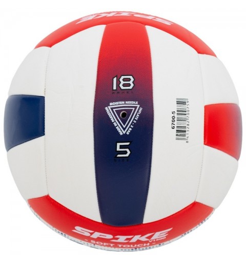 Balón Voleibol Zastor Spike 5V1500 Rojo/Azul T-5