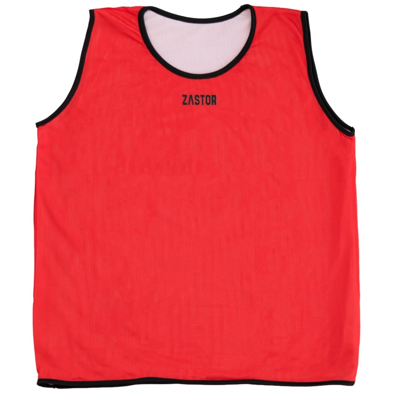 Peto Entrenamiento Reversible Zastor Ressy Rojo/Blanco