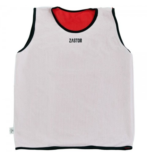 Peto Entrenamiento Reversible Zastor Ressy Rojo/Blanco