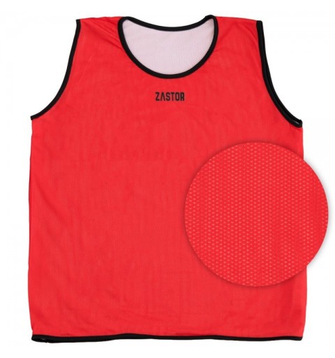 Peto Entrenamiento Reversible Zastor Ressy Rojo/Blanco