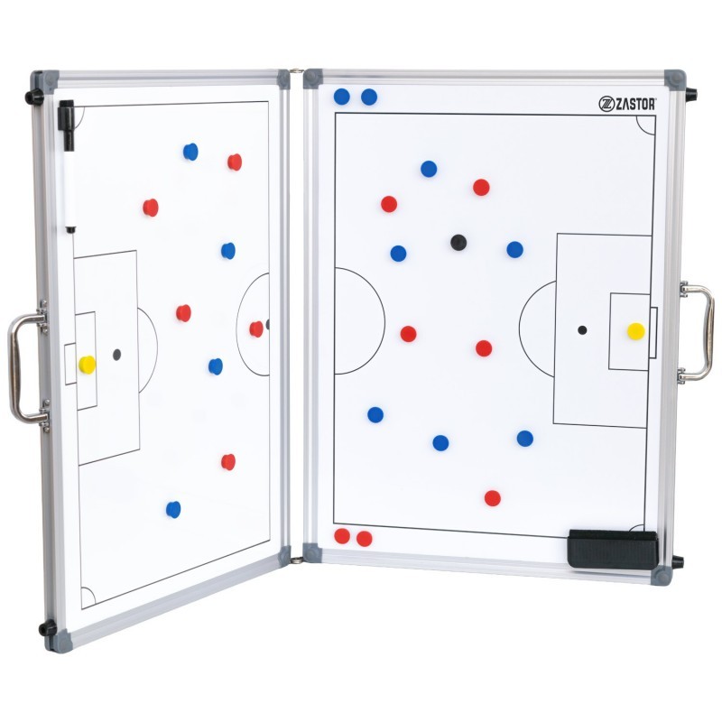 Pizarra Tácticas Plegable Zastor Fútbol 60x90 cm