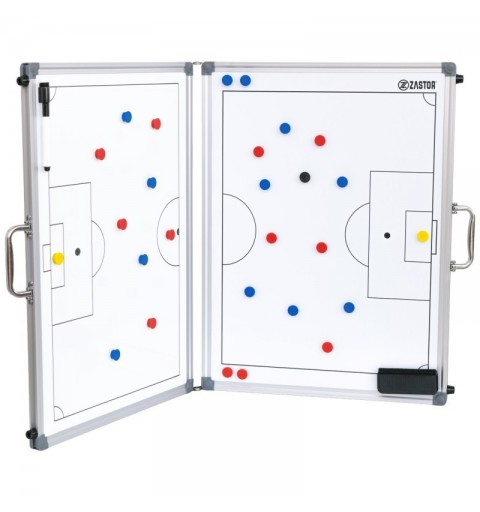Pizarra Tácticas Plegable Zastor Fútbol 60x90 cm