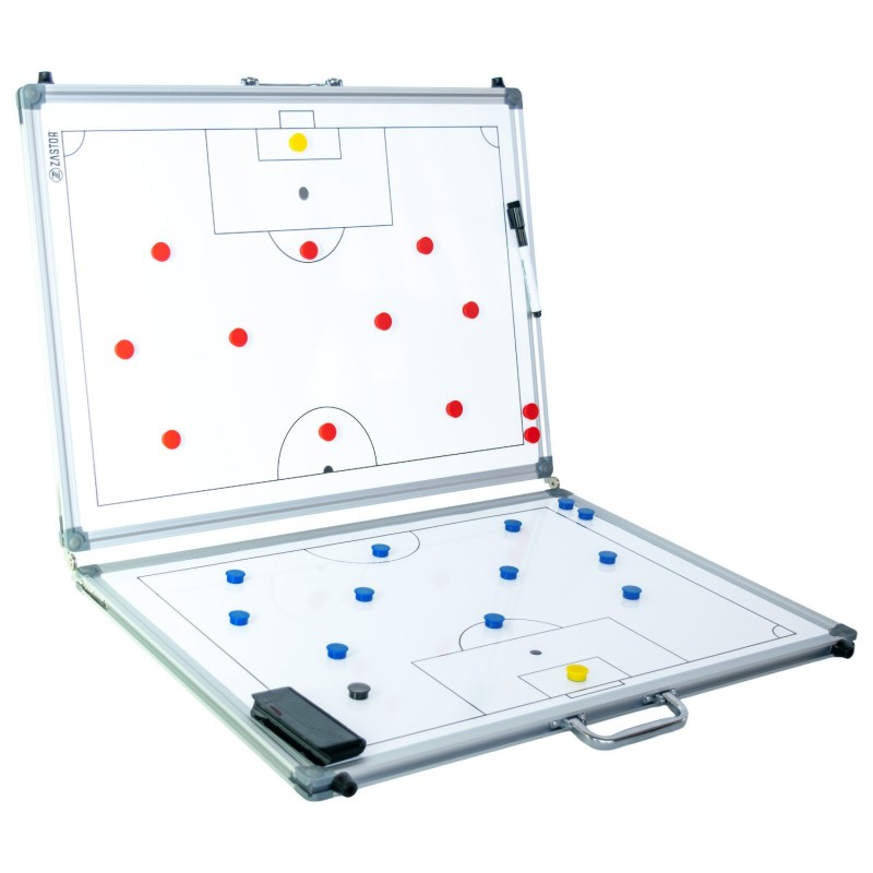 Pizarra Tácticas Plegable Zastor Fútbol 60x90 cm