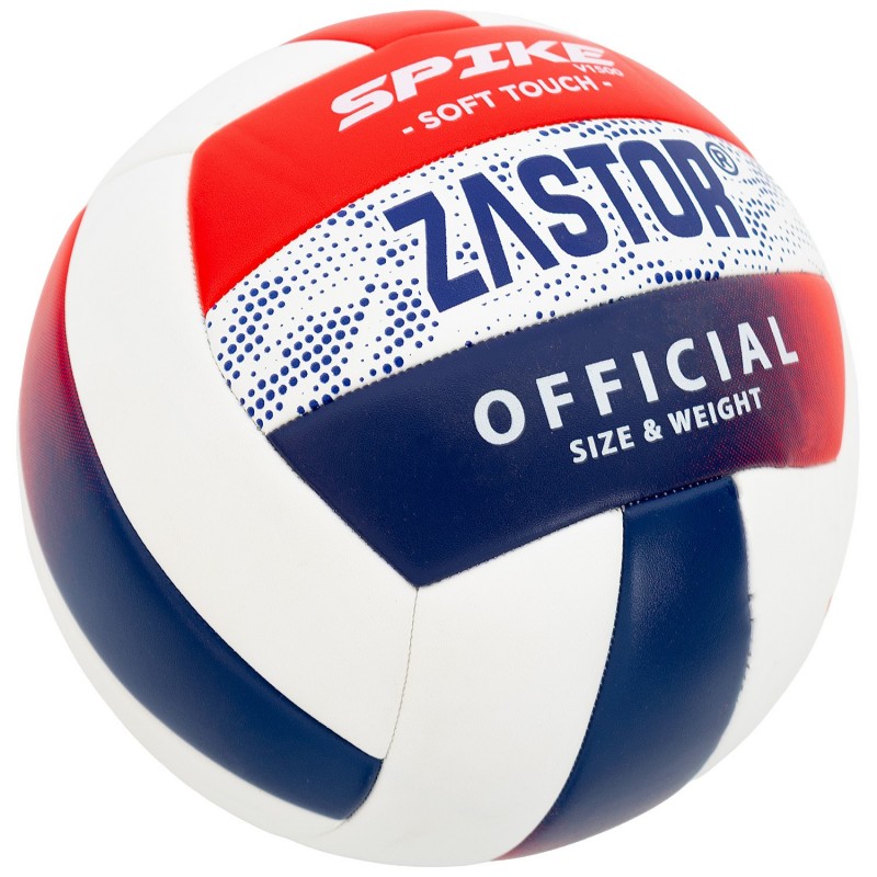 Pack 12 Balones Voleibol Zastor Spike 5V1500 Rojo/Azul T-5