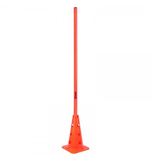 Cono Entrenamiento 30 cm Con Soporte Para Picas Y Aros