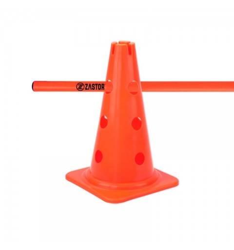 Cono Entrenamiento 30 cm Con Soporte Para Picas Y Aros