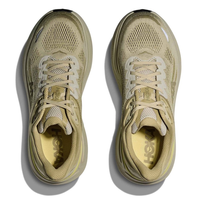 Hoka Bondi 9 Grassland/Oyster Mushroom