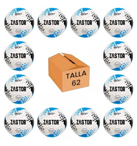 Pack 12 Balones Fútbol Sala Zastor Nexus 62FS3000 T-62