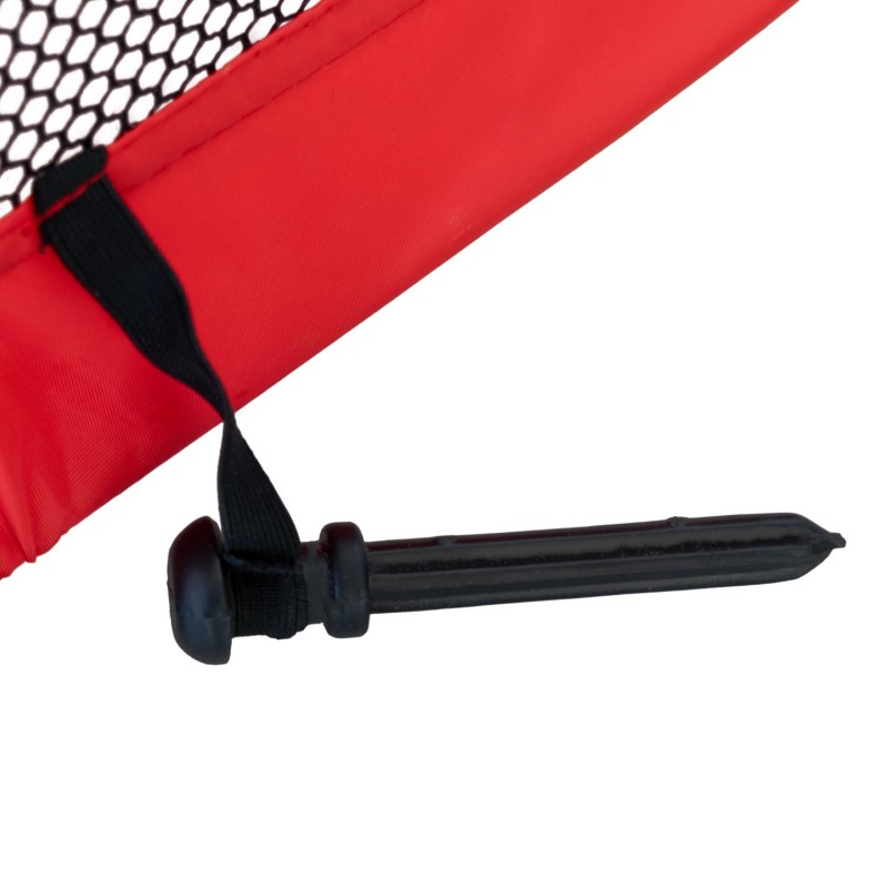 Portería Plegable Zastor Bool Rojo/Negro