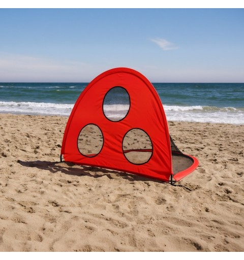 Portería Plegable Zastor Bool Rojo/Negro