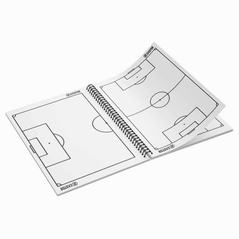 Cuaderno Tácticas Fútbol Zastor Memo