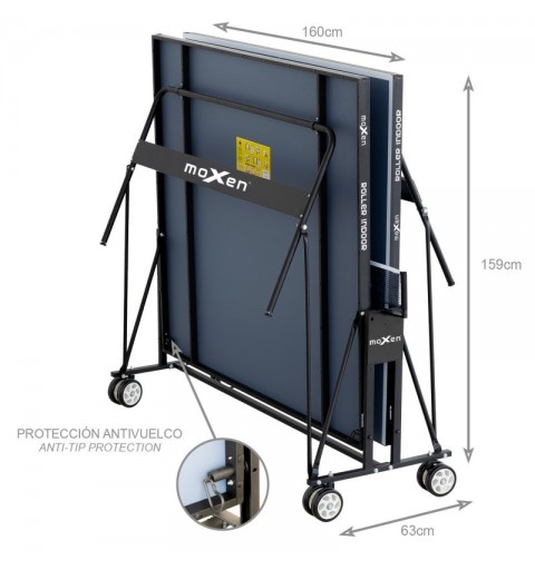 Mesa Ping Pong Moxen Roller Indoor