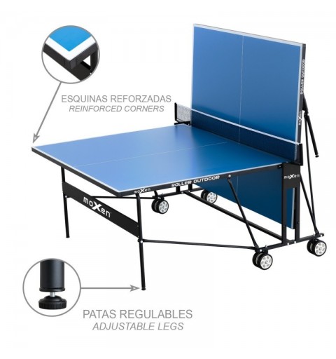 Mesa Ping Pong Moxen Roller Outdoor