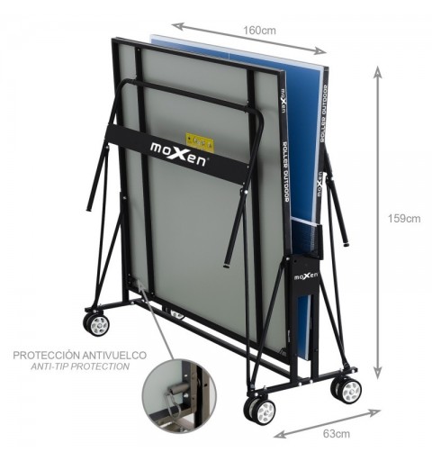 Mesa Ping Pong Moxen Roller Outdoor