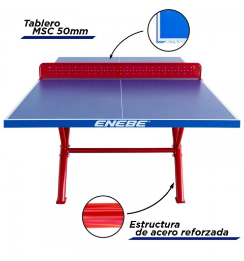 Mesa Ping Pong Enebe Sol Garden Outdoor