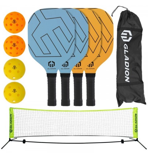 Set Red Pickleball Gladion Playcourt