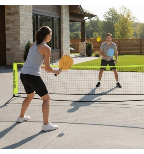 Set Red Pickleball Gladion Playcourt