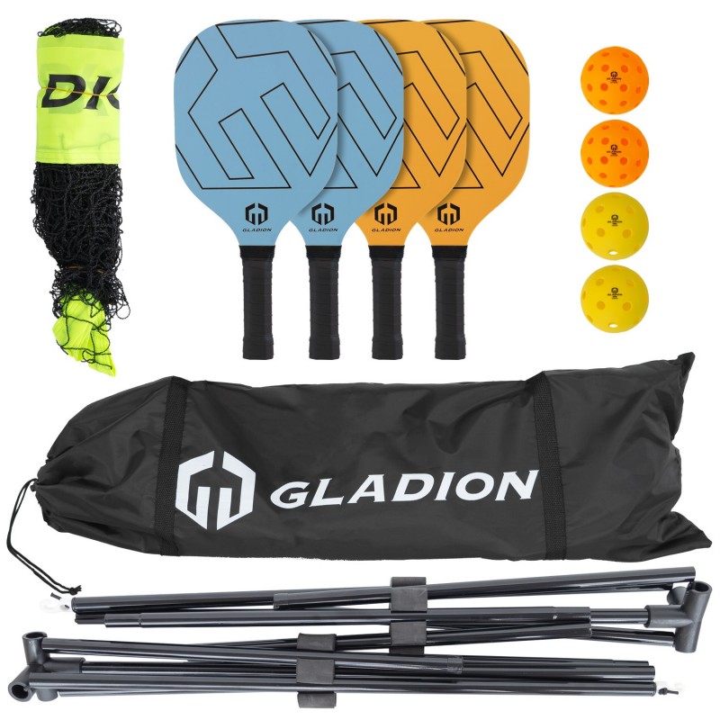 Set Red Pickleball Gladion Playcourt