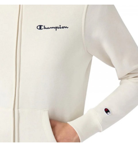 Sudadera Champion Full Zip Sweatsh Crudo