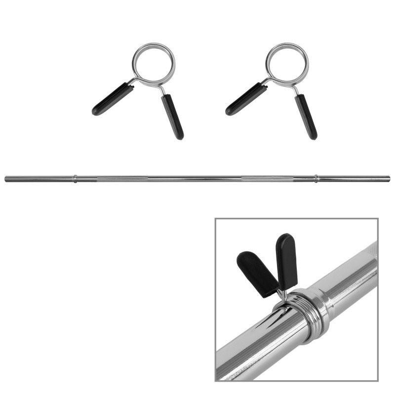 barra con fijaciones