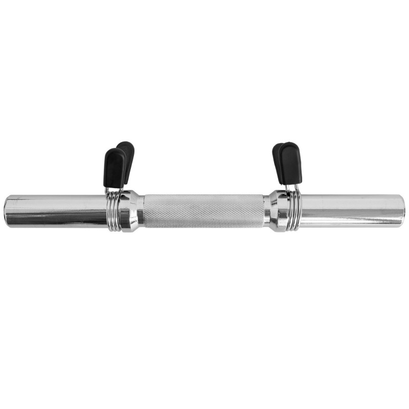 Barra Mancuerna Maximpro Ziva 35cm C/Fijaciones Muelles
