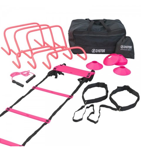 set entrenamiento rosa