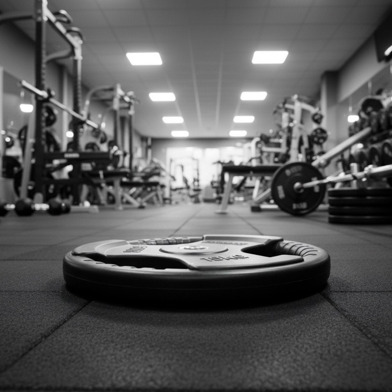 Disco Caucho Maximpro Masos C/Agarre 15kg