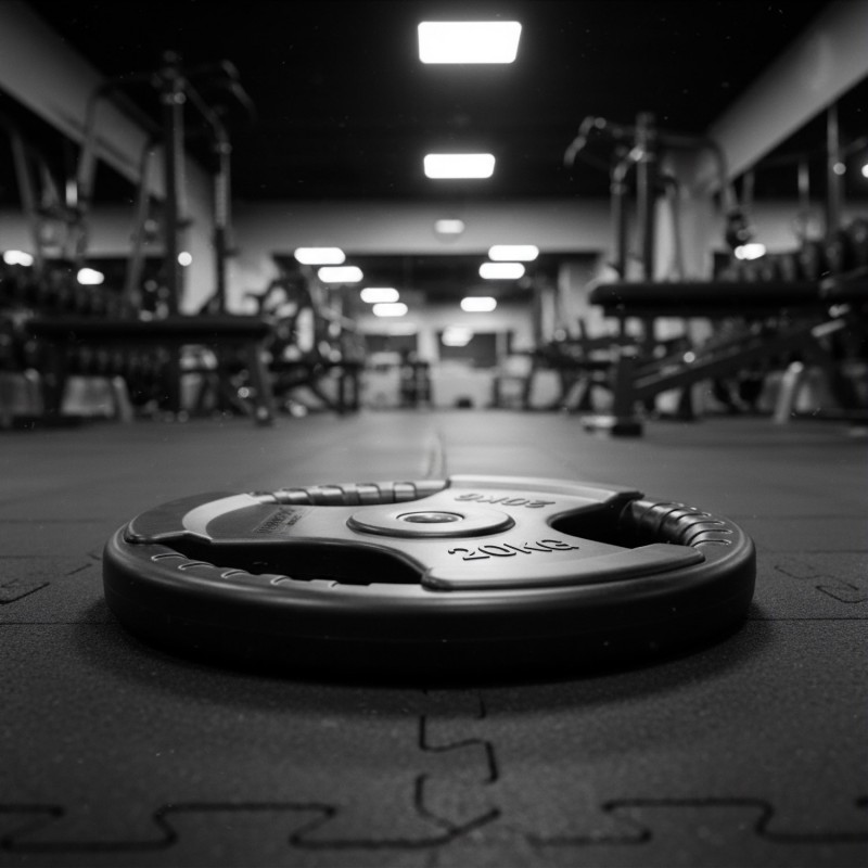 Disco Caucho Maximpro Masos C/Agarre 20kg