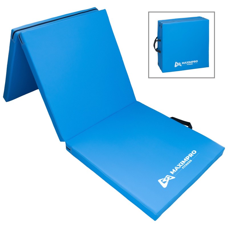 Colchoneta Plegable Maximpro Tula 5cm Azul