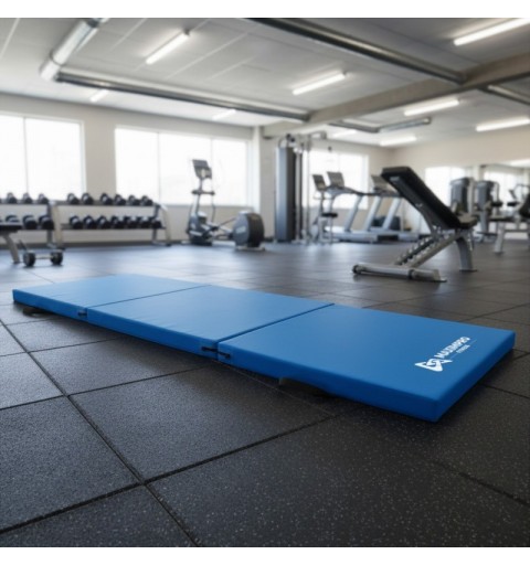 Colchoneta Plegable Maximpro Tula 5cm Azul