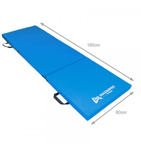 Colchoneta Plegable Maximpro Tula 5cm Azul