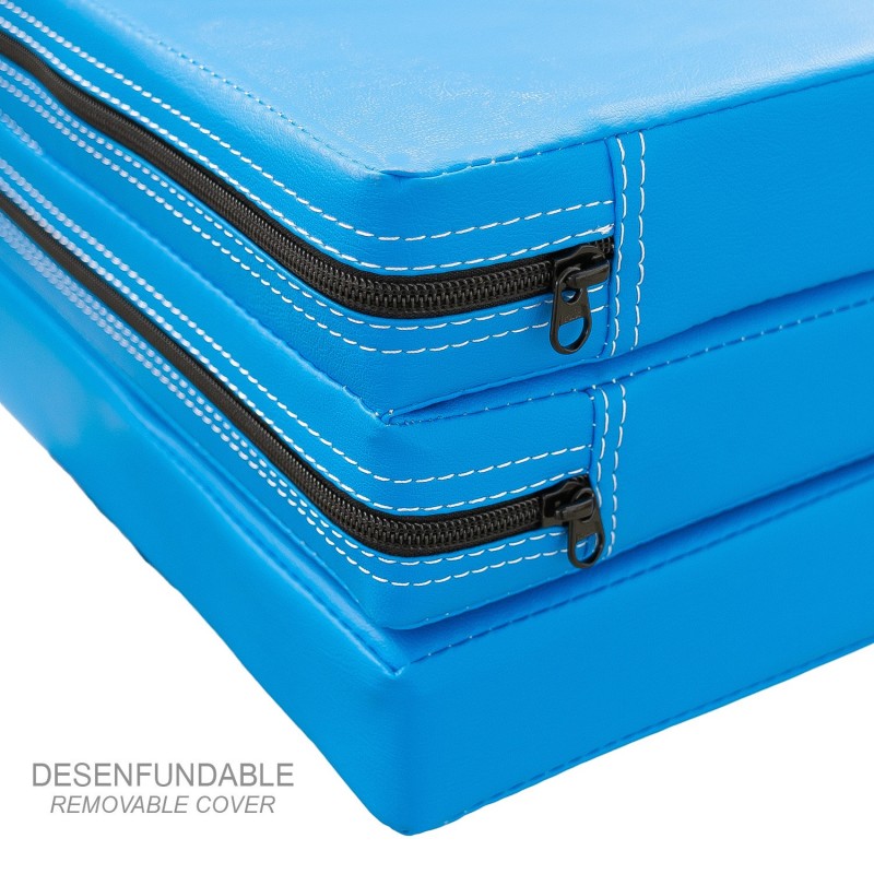 Colchoneta Plegable Maximpro Tula 5cm Azul